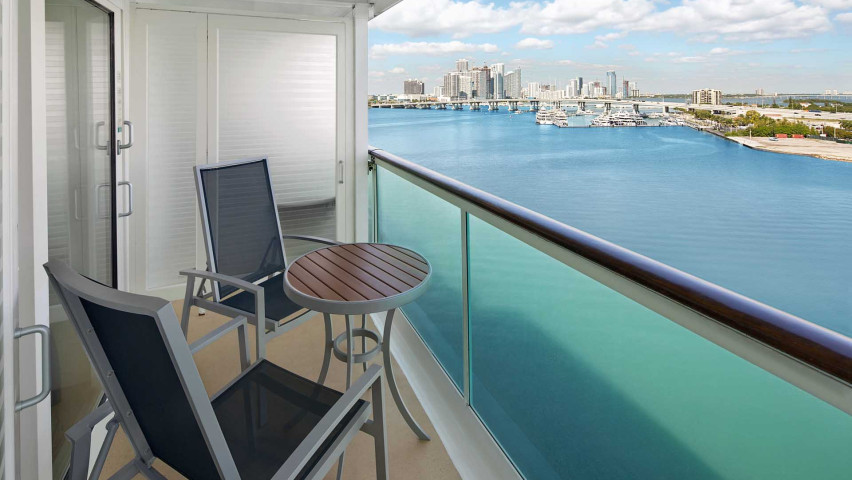 Oceanview Stateroom + Balcony